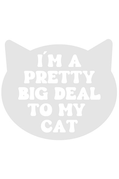 StoryGift Romania Sticker Eticheta 50CM Exterior pentru persoanele care sunt destul de importante pentru pisicil
