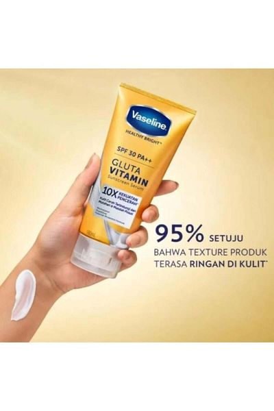 Vaseline Gluta Vitamin Sunscreen Serum SPF 30 PA++ from Vaseline - 180ml