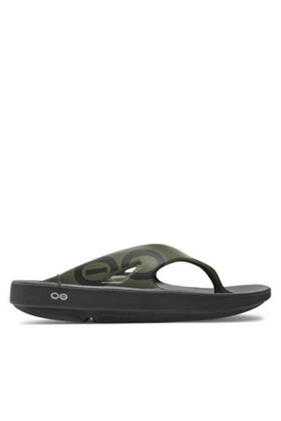 Oofos men's flip flops 1001 colorful