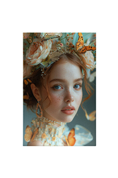 StoryGift Romania Tablou Canvas: Pictură Abstractă A Unui Elefant Cu Colorit ...