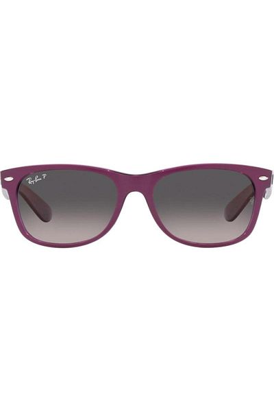 Ray-Ban Women's Polarized Sunglasses Ray-Ban RB2132 6606/M3 52, Plastic, Purple, 52 mm