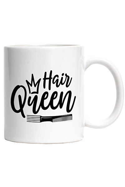 StoryGift Romania Cana cu o coroana si textul in engleza "Hair queen" - regin...