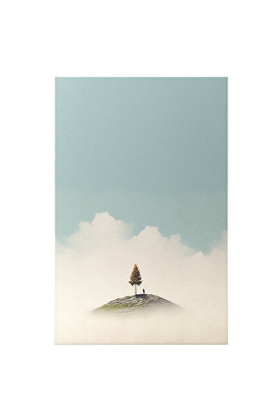 StoryGift Romania Tablou Canvas: Om Care A Ajuns Pana In Varful Muntelui - No...