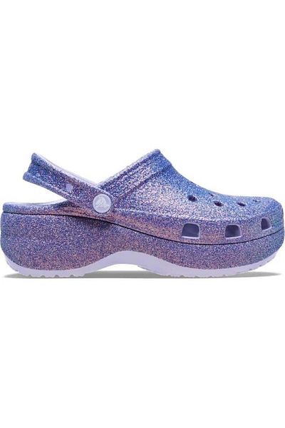 Crocs Γυναικείες παντόφλες Platform Irid Glitter Clog