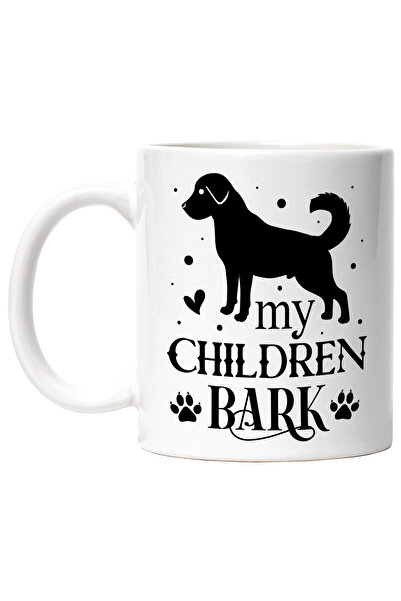 StoryGift Romania Cana pentru o mama crescatoare de caini - catel labute cu M...