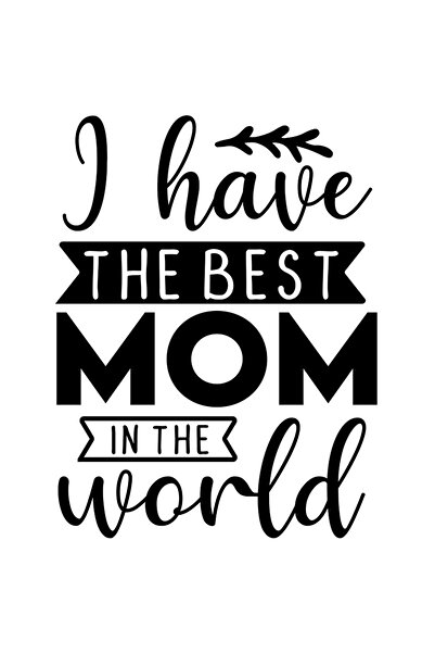 StoryGift Romania Sticker Exterior cu mesajul "Eu am cea mai tare mama din lu...