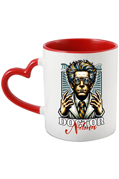 StoryGift Romania Cana doctor nebuna, geniu inteligenta Einsten, 330ml, Ceram...