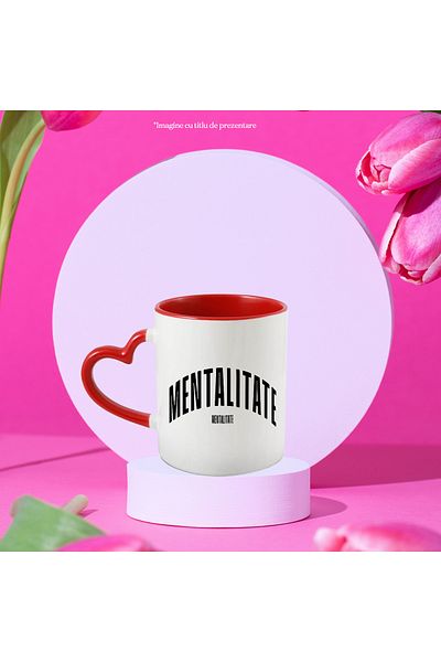 StoryGift Romania Mug The Word Mindset, Motivational, Self Help, Self Understanding, Appreciation, With ,STG.