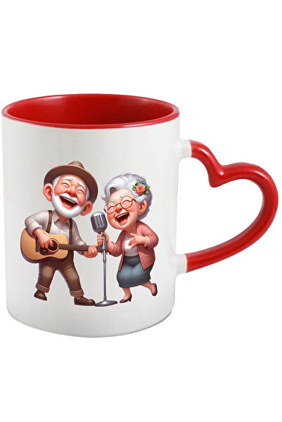 StoryGift Romania Cana cu o bunicuta si un bunic | ilustratie | fericiti | canta la chitara | voce, Cu ,STG