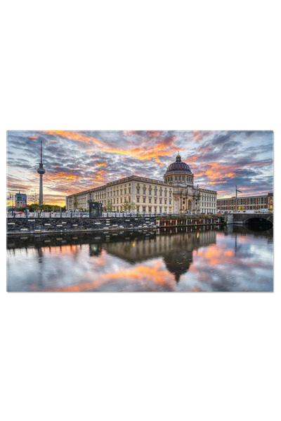 StoryGift Romania Tablou Canvas Palatul Orasului Berlin Reconstruit Si Catedr...