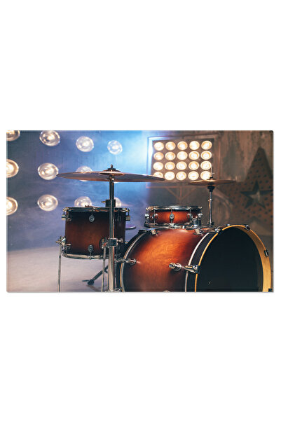 StoryGift Romania Tablou Canvas: Ritmuri Muzicale In Joc - Instrumente Muzica...