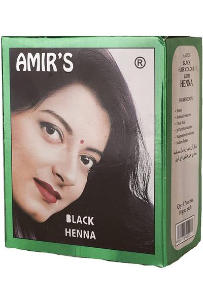 Amir Henna Black Color from Amirz, 10 grams