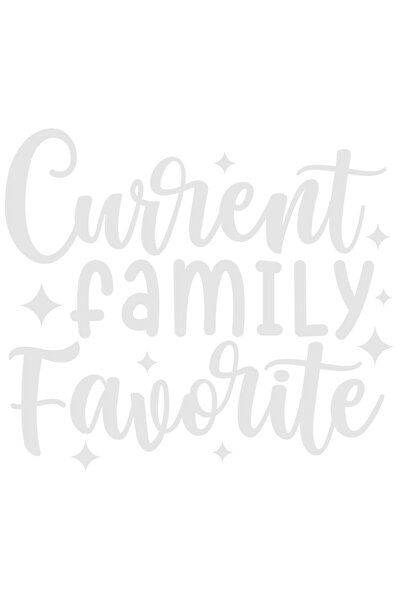 StoryGift Romania Sticker Adeziv 90CM Exterior pentru cea care este favorita familiei in prezent , Vinyl Alb, 90 cm