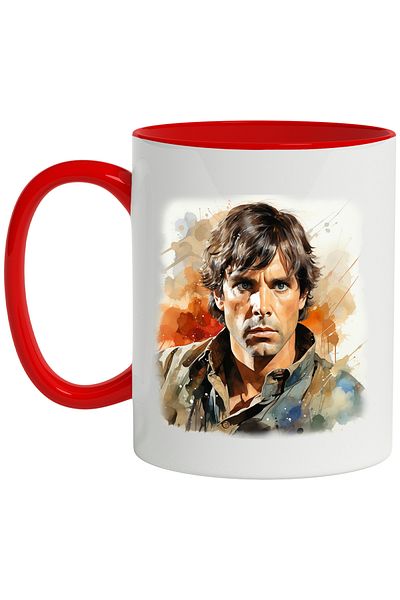 StoryGift Romania Luke Skywalker Mug, Star Wars, Famous Character, Multicolor 330 ml, Ceramic, With ,STG