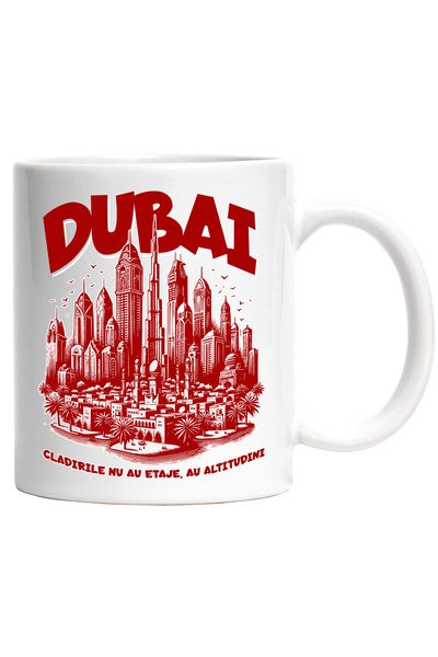 StoryGift Romania Cana Priveliste Drona, Oras Dubai Text Cladirile nu au Etaje Au Altitudini, 330m, Cu ,STG