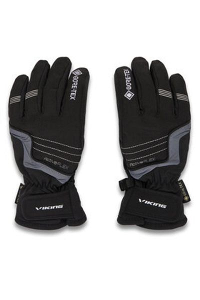 Viking unisex children's ski gloves 165/22/2252 black