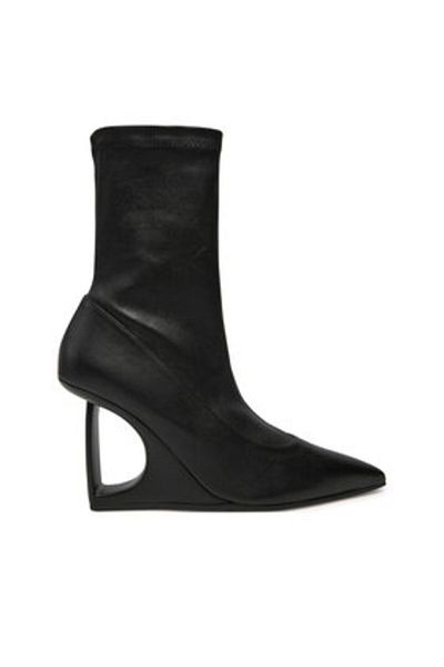 Vic Matie ghete de damă până la gleznă 1F2500D 14W330101 negre