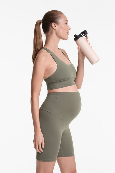 Oysho Maternity Comfortlux 20cm Cycle Leggings