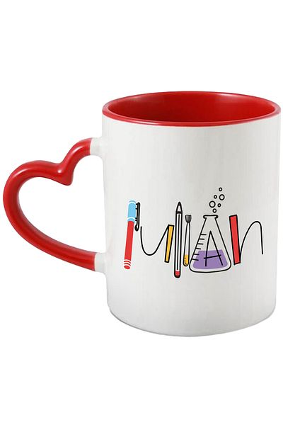StoryGift Romania Mug With the Name Iulian, and Funny Message, Curious, Sociable, Galagio, 330ml, Ceram, With,STG