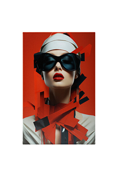 StoryGift Romania Tablou Canvas: ; Femeie Cu Ochelari De Soare - Ochi Inchisi...