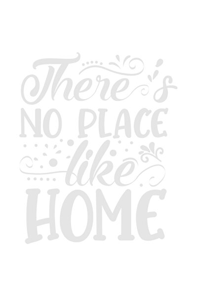 StoryGift Romania Sticker Exterior Cu Mesajul "nicaieri Nu E Ca Acasa" - Dor Intoarcere , Vinyl Alb, 20 Cm
