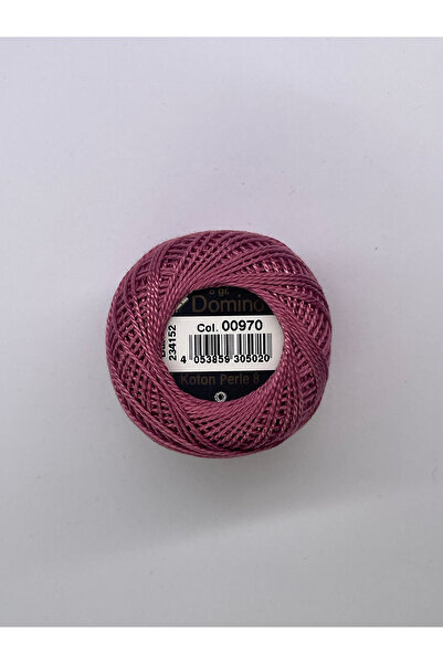 domino Κοτόν Πέρλε Νο 8 Μαρμάρινο νήμα κεντήματος