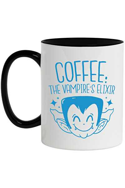 StoryGift Romania Cana Cu Mesaj In Engleza Coffee The Vampire's Elixir, Stele...