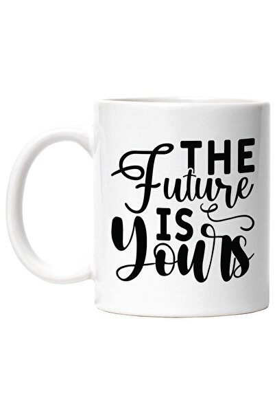 StoryGift Romania Cana cu textul "The future is yours" - viitorul e al tau cu...