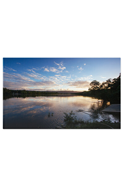 StoryGift Romania Tablou Canvas Traversarea Raului Daintree Cu Feribotul Australia, Frumos, Mediu, Calatorie, Apa