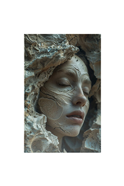 StoryGift Romania Tablou Canvas Reflexii Ancestrale Suprafețe Ce Evocă Stratu...