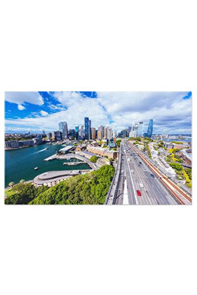 StoryGift Romania Tablou Canvas Linia Orizontului Sydney De Pe Podul Harbour,...