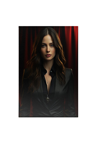 StoryGift Romania Tablou Canvas: Portretul Unei Femei Dragute - Satena Elegan...