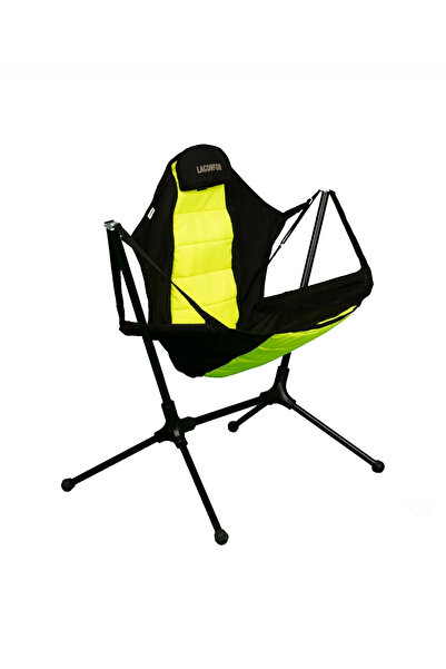 Lacomfor Sallanır Katlanabilir Kamp Ve Plaj Sandalyesi | Taşınabilir Rahat Sa...