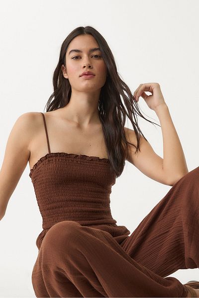 Stradivarius Flowing Strappy Jumpsuit