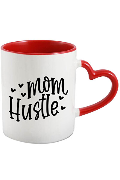 StoryGift Romania Cana pentru mamele smechere cu textul in engleza "Mom hustl...