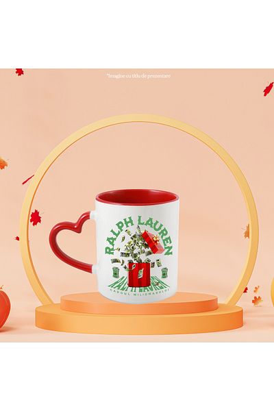 StoryGift Romania Mug __ - Millionaire's Gift, 330ml, Ceramic with Red Heart Handle, With M,STG.