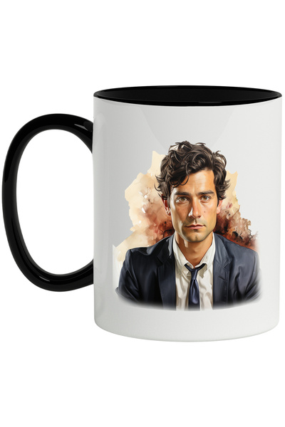 StoryGift Romania Mug With Jim Halpert, The Office, Character, x Comedy, Multicolor 330 ml, Ceramic, With ,STG