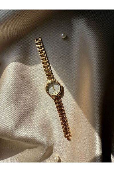 rubsey Retro Large Dial Straw Cord Vintage Women's Wristwatch