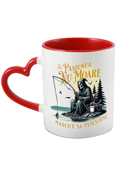 StoryGift Romania Cana Nascut Sa Pescuiesc - Pasiunea Nu Moare, 330ml, Cerami...