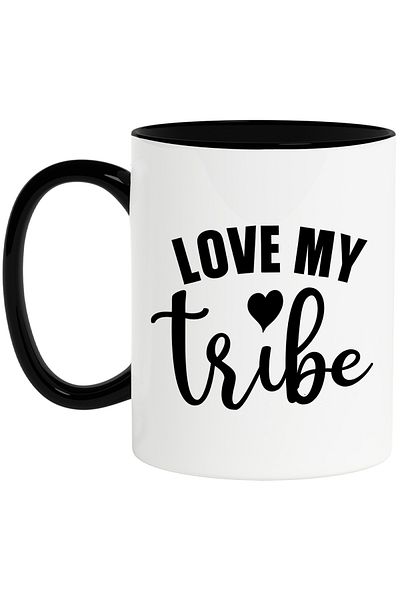 StoryGift Romania Heart mug for those who love their family/tribe with a message in English, With, STG