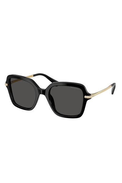 Swarovski Ochelari de soare pentru femei Swarovski SK6040 100187 50, Plastic, Negru, 50 mm