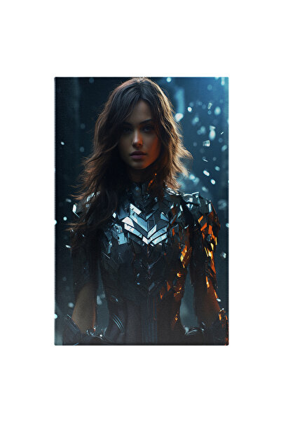 StoryGift Romania Tablou Canvas: Fotografie Cu O Femeie Draguta Intr-un Costu...