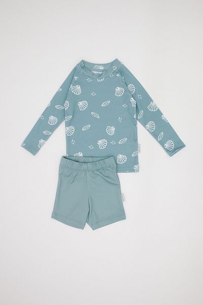 rg kidsstore Baby Long Sleeve Shorts Swimsuit