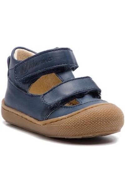 Naturino pantofi de băieți NATURINO PUFFY albaștri