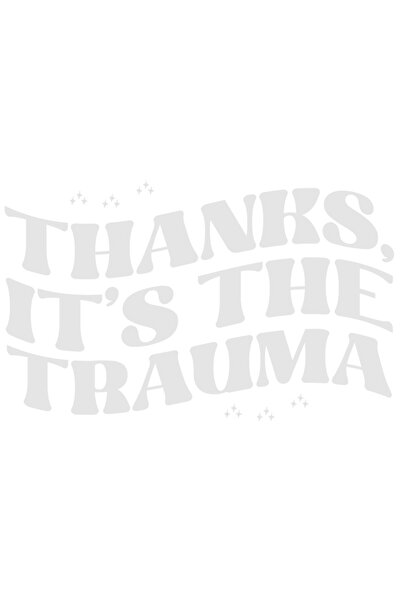 StoryGift Romania Sticker Exterior Cu Textul In Engleza "thanks, It's The Tra...