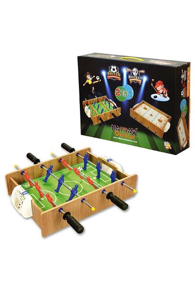Skygo 412 Wooden Foosball and Hockey Game -Akçiçek Toy