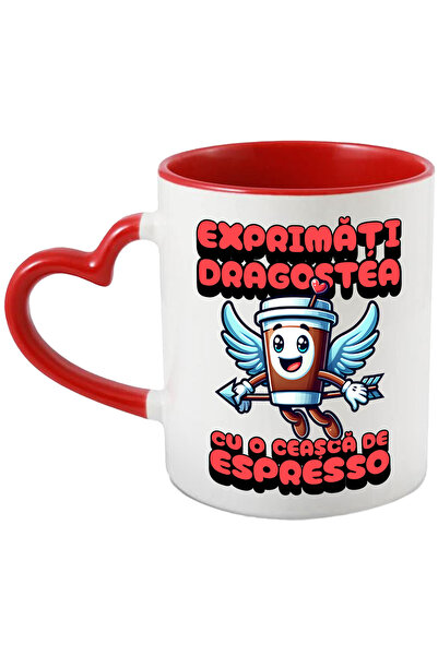 StoryGift Romania Cana Exprimati dragostea cu o ceasca de espresso, 330ml, Ce...