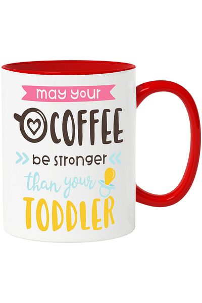 StoryGift Romania Cana Cu Text in Engleza May your Coffee Be Stronger Than Your Toddler, Star Wars, Cu ,STG