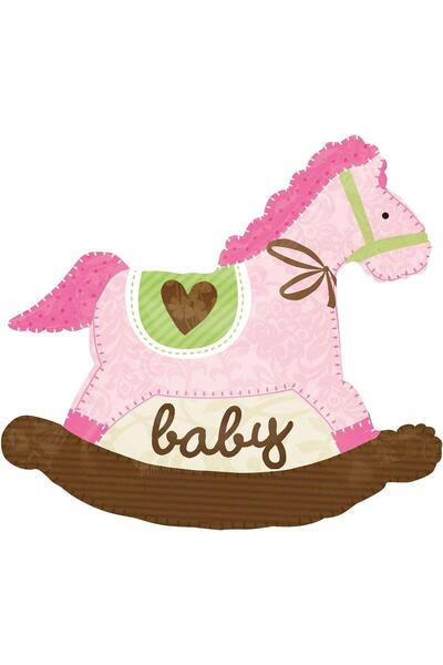 Anagram Folyo Balon Sallanan At Baby Pembe 26x29i-66cmx74