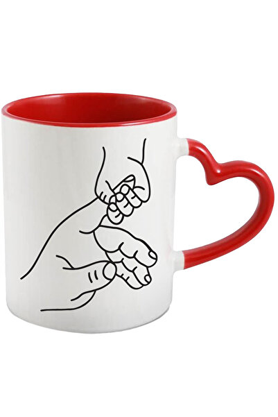 StoryGift Romania Cana Cu Desen Mana Mica care tine Degetul unei Maini Mari, ...